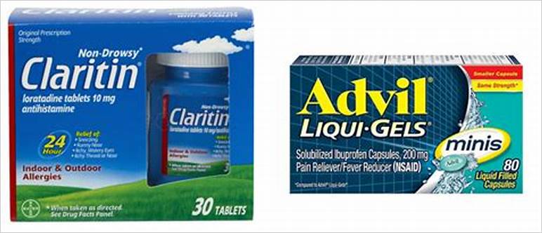 Claritin with ibuprofen